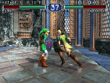 Soulcalibur II screen shot game playing